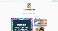 Desktop Screenshot of careerbliss.tumblr.com