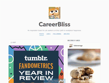 Tablet Screenshot of careerbliss.tumblr.com