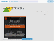 Tablet Screenshot of majorstryker.tumblr.com