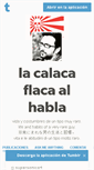 Mobile Screenshot of calacaflaca.tumblr.com