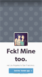 Mobile Screenshot of fckminetoo.tumblr.com