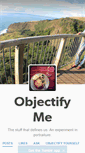 Mobile Screenshot of objectify-me.tumblr.com