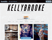 Tablet Screenshot of kellybrooke.tumblr.com