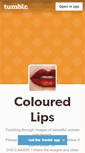 Mobile Screenshot of colouredlips.tumblr.com