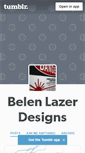 Mobile Screenshot of blazerdesigns.tumblr.com