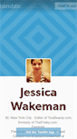 Mobile Screenshot of jessicawakeman.tumblr.com