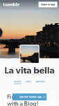 Mobile Screenshot of la-vita-bella.tumblr.com