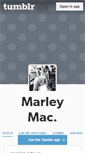 Mobile Screenshot of marleymac.tumblr.com