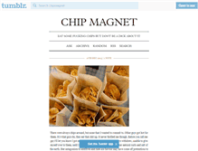 Tablet Screenshot of chipmagnet.tumblr.com