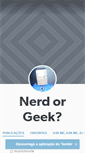 Mobile Screenshot of nerdorgeek.tumblr.com