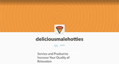 Desktop Screenshot of deliciousmalehotties.tumblr.com