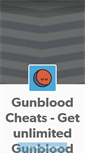Mobile Screenshot of gunbloodcheats.tumblr.com