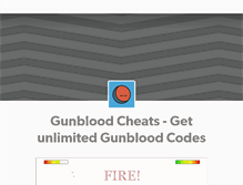Tablet Screenshot of gunbloodcheats.tumblr.com