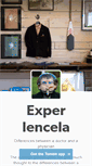 Mobile Screenshot of experiencela.tumblr.com