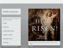 Tablet Screenshot of healthaccelerate.tumblr.com