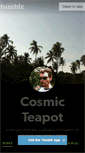 Mobile Screenshot of cosmicteapot.tumblr.com