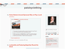 Tablet Screenshot of paisleyclothing.tumblr.com