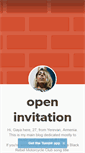 Mobile Screenshot of openinvitation.tumblr.com