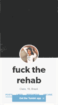 Mobile Screenshot of fucktherehab.tumblr.com