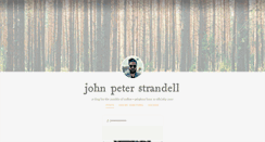 Desktop Screenshot of johnstrandell.tumblr.com