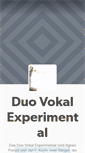 Mobile Screenshot of duovokalexperimental.tumblr.com