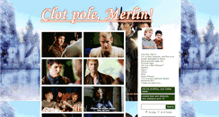 Desktop Screenshot of clotpole-merlin.tumblr.com