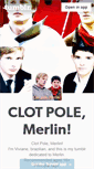 Mobile Screenshot of clotpole-merlin.tumblr.com