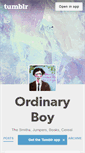 Mobile Screenshot of ordinary-boy.tumblr.com
