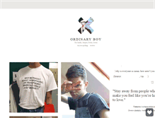Tablet Screenshot of ordinary-boy.tumblr.com