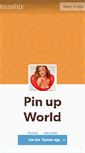 Mobile Screenshot of pinup-world.tumblr.com