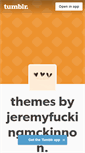 Mobile Screenshot of jeremyfuckingmckinnonthemes.tumblr.com