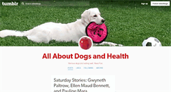 Desktop Screenshot of lotsofdogs.tumblr.com