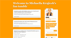 Desktop Screenshot of misakrajicek.tumblr.com
