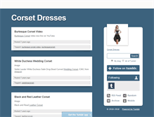 Tablet Screenshot of corsetdress.tumblr.com