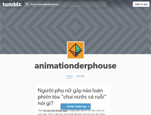 Tablet Screenshot of animationderphouse.tumblr.com