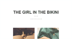 Desktop Screenshot of bikinigirl.tumblr.com