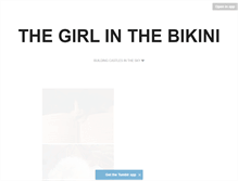 Tablet Screenshot of bikinigirl.tumblr.com