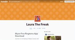 Desktop Screenshot of laurathefreakkk.tumblr.com