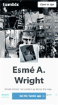 Mobile Screenshot of esme-a-wright.tumblr.com