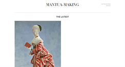 Desktop Screenshot of mantuamaker.tumblr.com