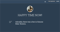 Desktop Screenshot of happytimenow.tumblr.com