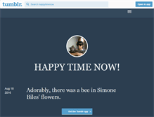Tablet Screenshot of happytimenow.tumblr.com