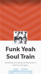 Mobile Screenshot of funkyeahsoultrain.tumblr.com