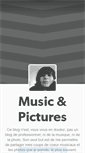 Mobile Screenshot of musicandpictures.tumblr.com
