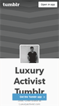 Mobile Screenshot of luxury-brands.tumblr.com