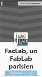 Mobile Screenshot of faclab.tumblr.com