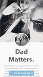 Mobile Screenshot of dadmatters.tumblr.com