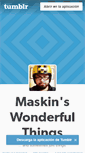 Mobile Screenshot of maskindg.tumblr.com