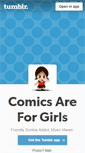Mobile Screenshot of comicsareforgirls.tumblr.com