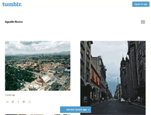 Tablet Screenshot of agustinrivera.tumblr.com